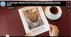 Take a Peek Inside Manners To Go Activity Books